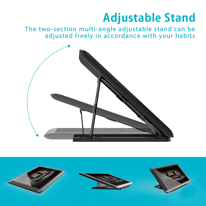 HUION KAMVAS 16 GT-156HD V2 15,6-дюймовый планшет монитор цифровая графика Рисование монитор ручка дисплей монитор
