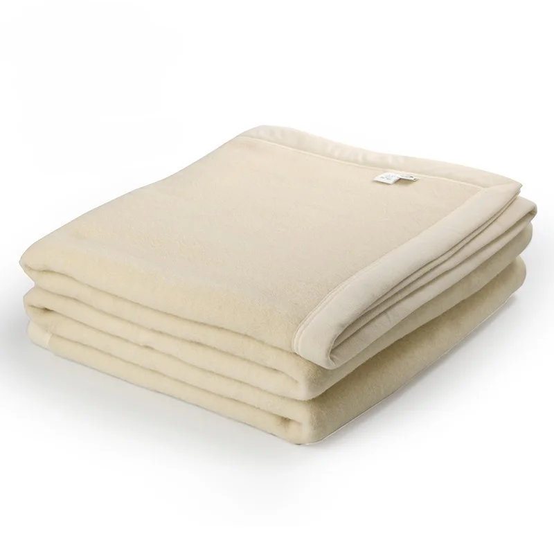 Новое шерстяное одеяло покрытое австралийской шерстью покрывало для кровати