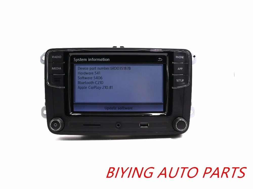 Noname Tianbao Carplay APP RCD330 330G Plus 6," MIB радиоприемник для VW Golf 5 6 Jetta CC Tiguan Passat Polo 6RD 035 187 B 6RD035187B