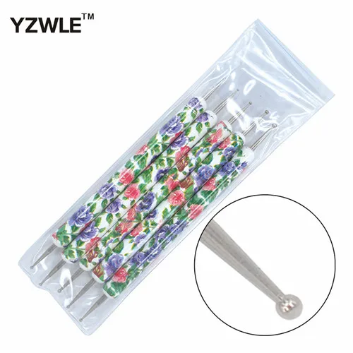 Pen 17 YZWLE 21 различных стилей DIY Дизайн ногтей акриловый УФ гель дизайн кисти для рисования ручка советы набор инструментов(Z01-21 - Цвет: Pen 17