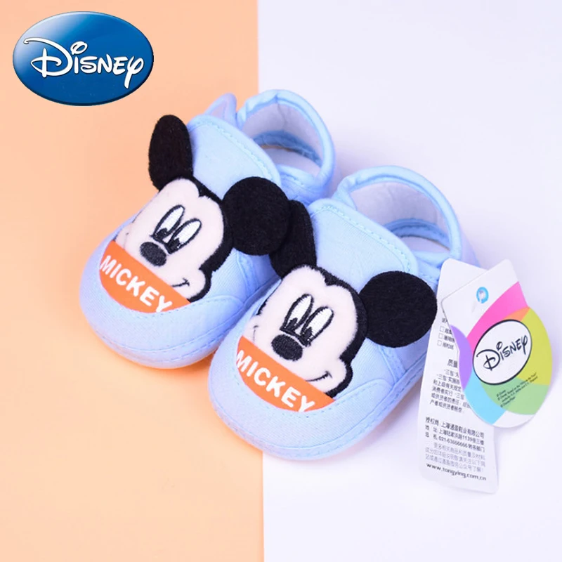 Disney/Новинка года; обувь для маленьких мальчиков и девочек с Микки и Минни; милая повседневная детская обувь для путешествий; Нескользящая дышащая обувь для маленьких детей