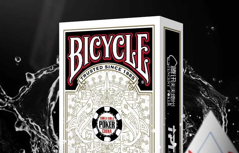 Велосипед WSOP Китай ПВХ игральные карты Премиум пластик Dura Flex Deck Poker Размер волшебные карты волшебные фокусы Волшебный реквизит