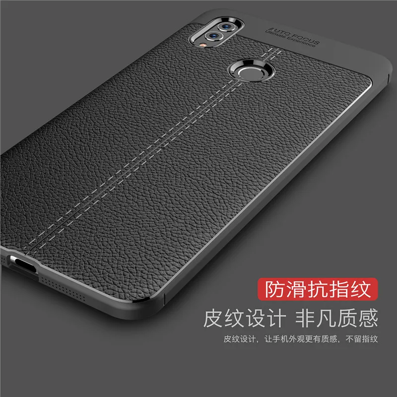 Для huawei Honor Note 10 чехол из углеродного волокна ТПУ силиконовый кожаный мягкий
