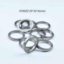 Подшипник из хромистой стали 6705ZZ 25*32*4 (мм) 10 шт. подшипник ABEC 5 6705
