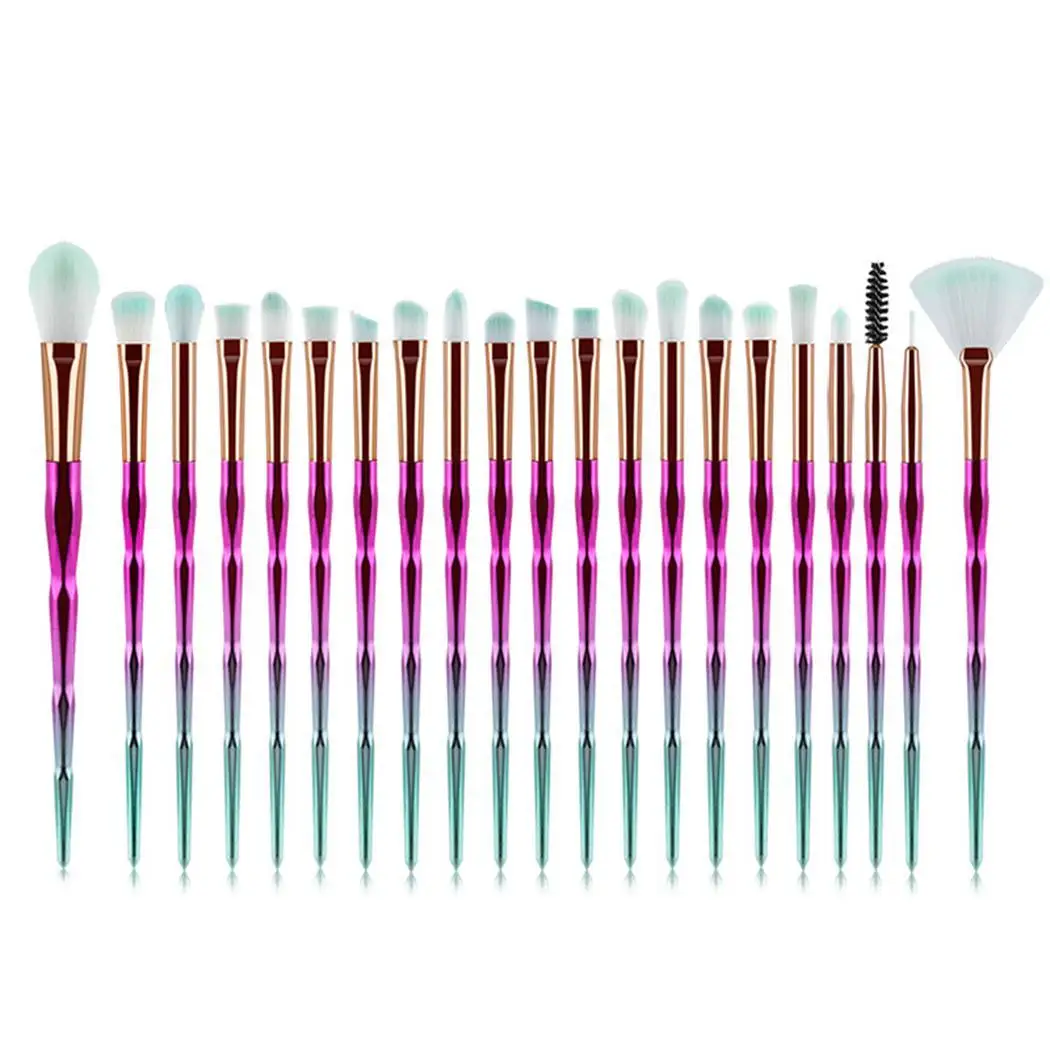 Женская кисточка для нанесения теней ультра мягкая твердая кожа всех типов 3 см/1 2