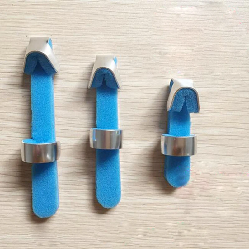 Алюминий медицинская аптечка палец шина перелом пена проложенный шина|finger