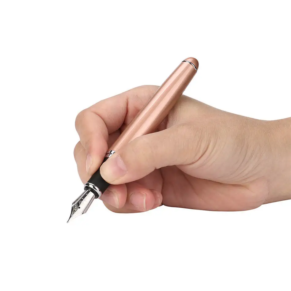 2018 матовый черный JinHao X750 перьевая ручка 0 5 мм дополнительный тонкий наконечник