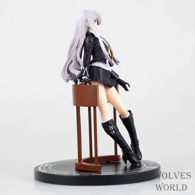 Huong Аниме Фигурка 23 см Danganronpa Kirigiri Kyoko Сексуальная ПВХ фигурка Коллекционная