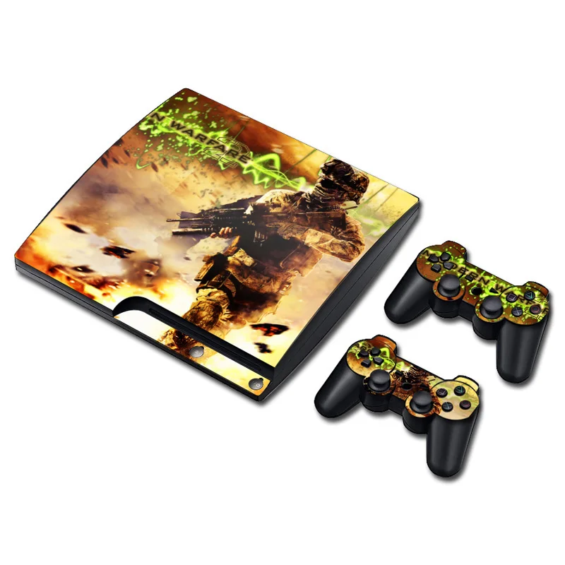 Дешевые и различный дизайн наклейки для тела наклейка для PS3 Slim консоли и аксессуары для игрового контроллера переводная картинка