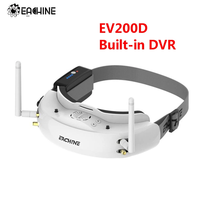 FPV очки с истинным разнообразием 5 8 ГГц 72 канала 1280*720 HD порт в 2D/3D встроенный