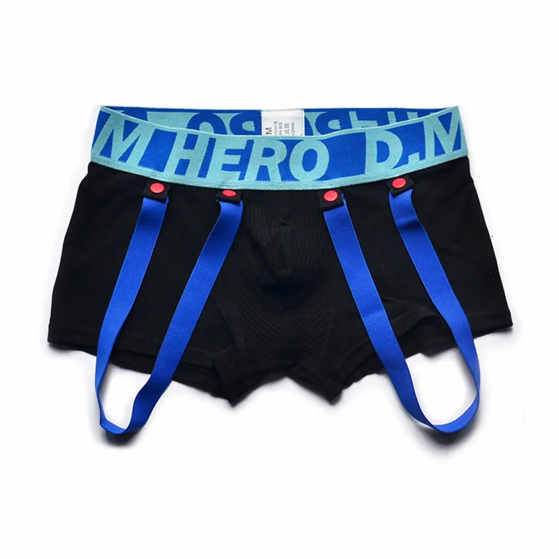 Нижнее белье мужские боксеры homme с низкой посадкой cueca masculina боксеры мужские хлопковые нижнее белье calzoncillo hombre мужские боксеры короткие bielizna - Цвет: Черный