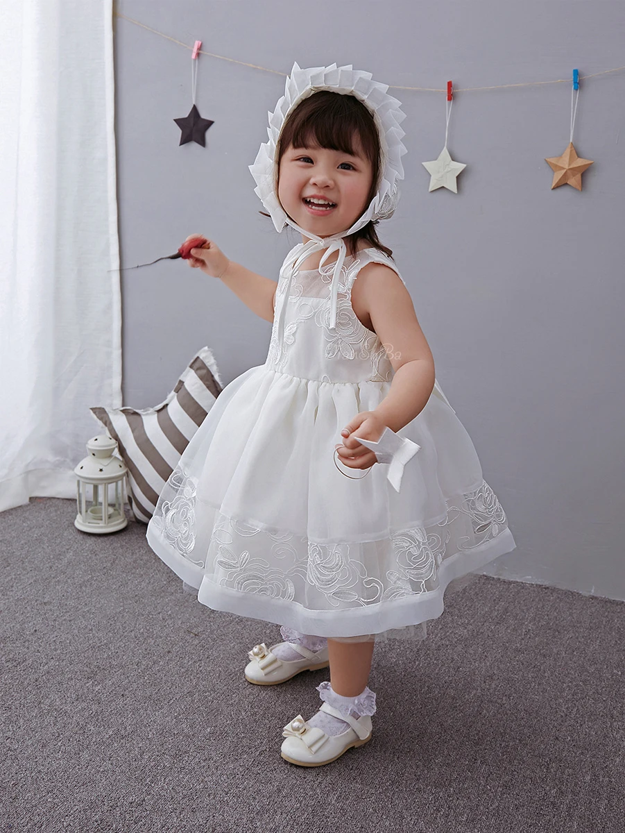 Emmababy/платье принцессы для маленьких девочек, кружевное платье на крестины, свадебные платья, одежда, новое милое платье для девочек