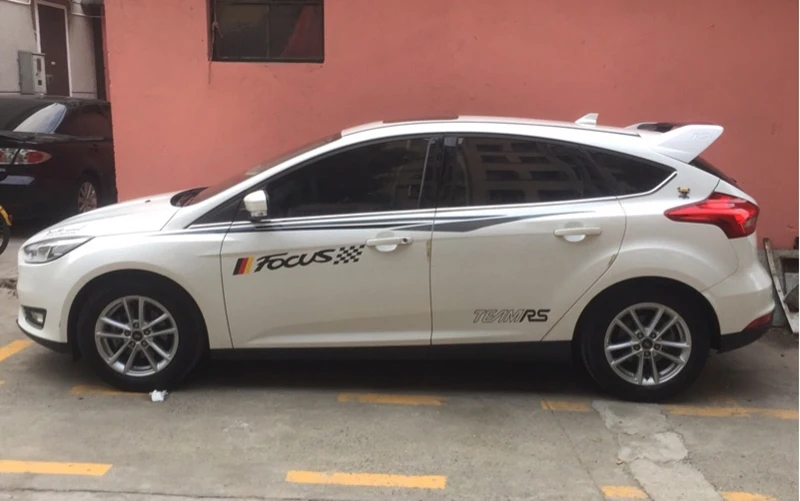 Для Ford Focus RS спойлер Высокое качество ABS Материал заднее крыло автомобиля праймер цвет задний спойлер для Ford Focus RS спойлер 2012