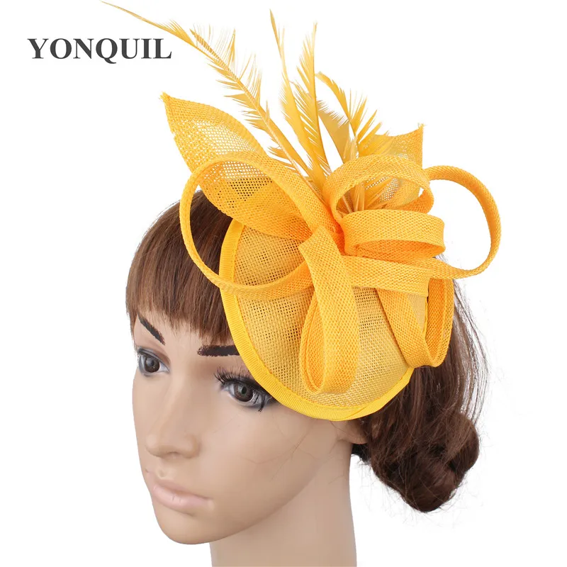 Шляпка Вуалетка для невесты головной убор церкви и торжественных случаев