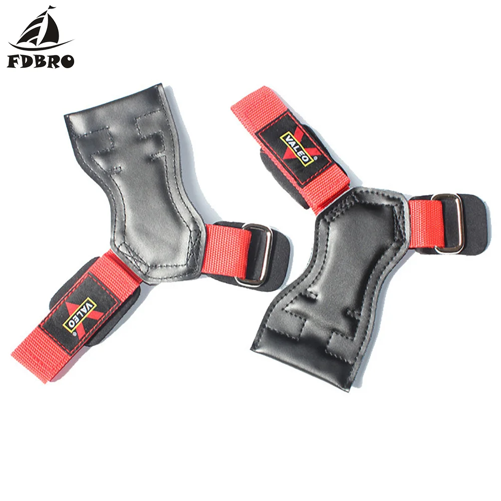 FDBRO кожаные спортивные перчатки для тяжелой атлетики тренажерного зала