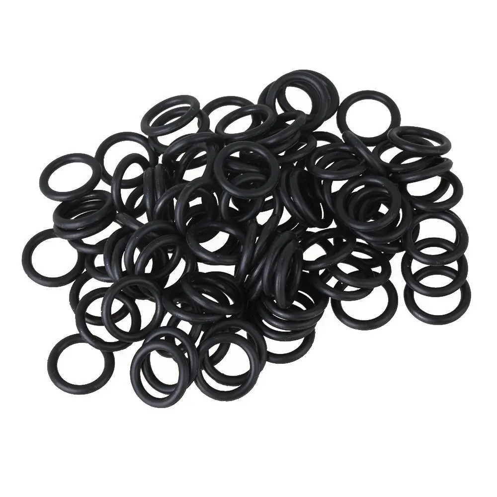 

12,7 мм черный шприц резинкой герметичный уплотнительное кольцо для 5cc дозирования шприца Упаковка из 100