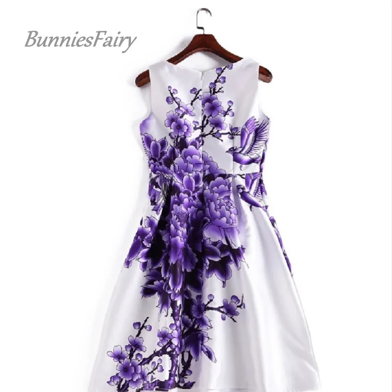 BunniesFairy 2019 новый китайский Винтажный стиль цветок птица цветочный принт халат