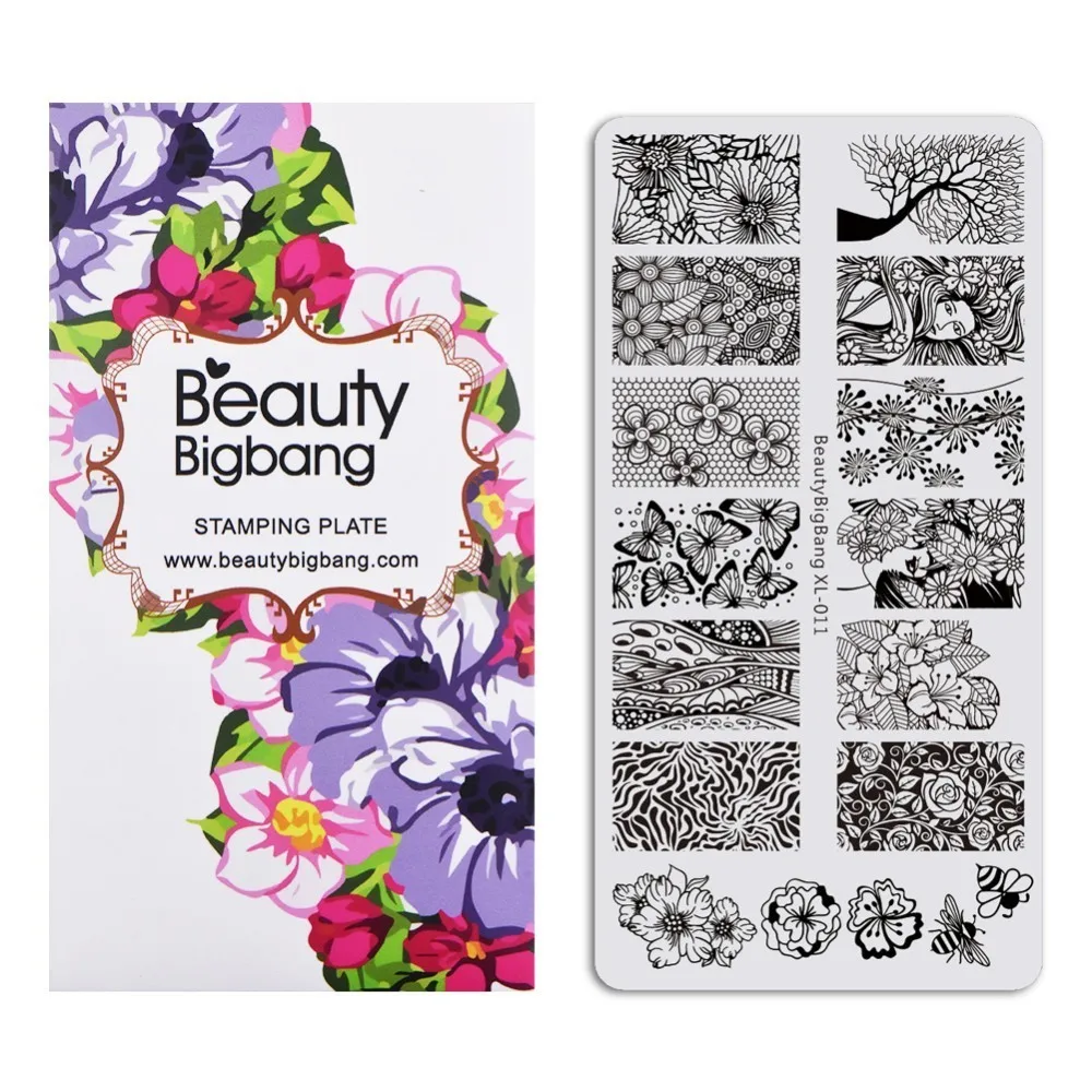 BeautyBigBang 6*12 см штамповка для ногтей Кошка Собака изображение пластины для штамповки ногтей пластины дизайн ногтей шаблон форма BBB XL-008 - Цвет: 11