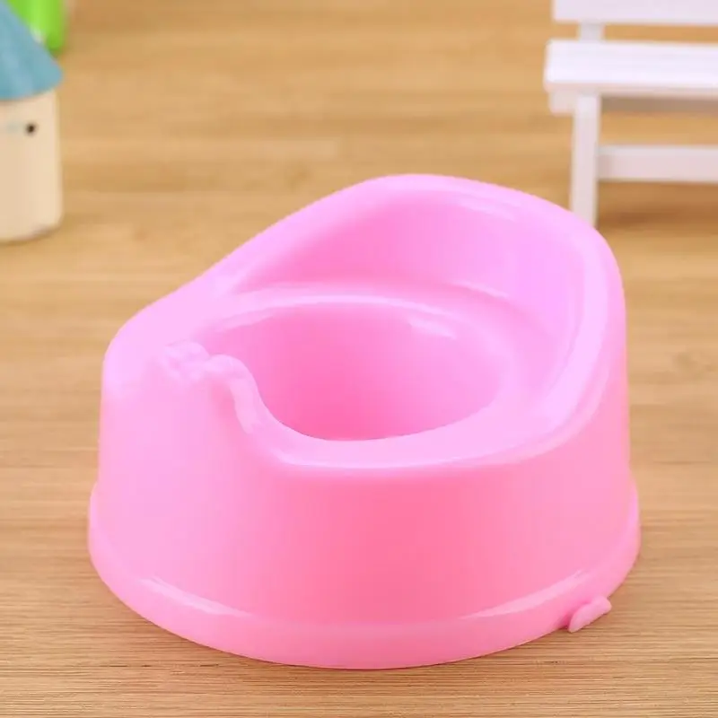 1 шт. Кукольный Аксессуар пластиковый Туалет Реплика кукольный домик набор