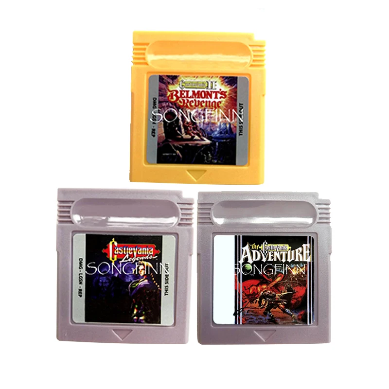 Caslevania Adventure Legends 2 видеоигры Belmont's Revenge картридж с памятью английская языковая карта для 16 бит консоли сохранить