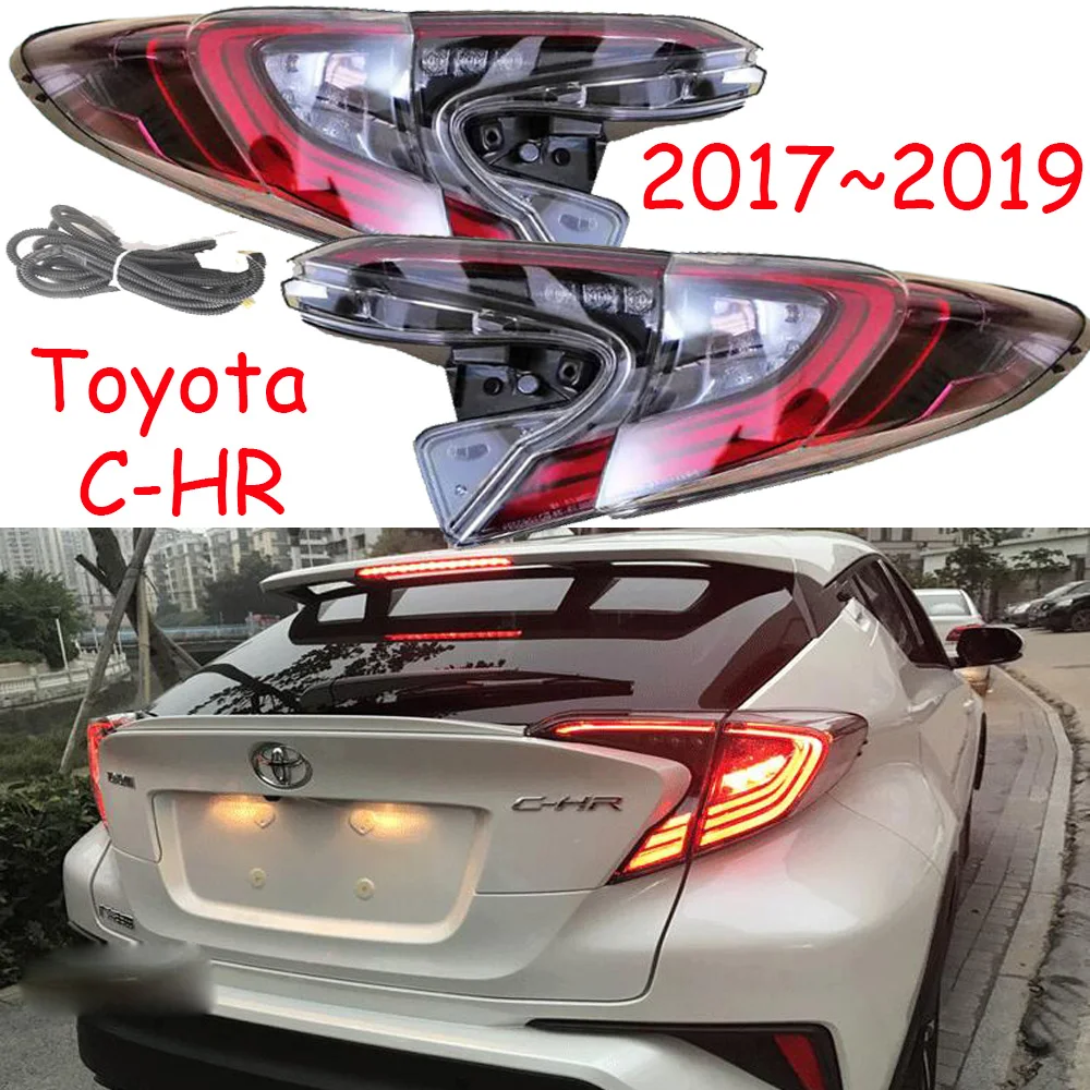 Тюнинг автомобилей для C-HR хвост светильник 1 шт. ЧР C HR 2017 ~ 2019 год светодиодный Auris