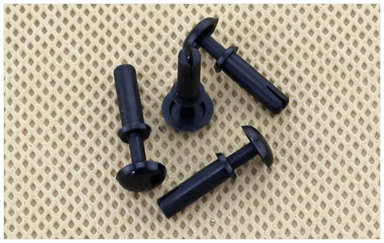 500Pcs R2642 2.6mm * 4.2mm for 2.7mm Diameter Hole Black Nylon Plastic Insulating PC Board R Type Push Rivet
500Pcs R2642 2.6mm * 4.2mm for 2.7mm Diameter Hole Black Nylon Plastic Insulating PC Board R Type Push Rivet
