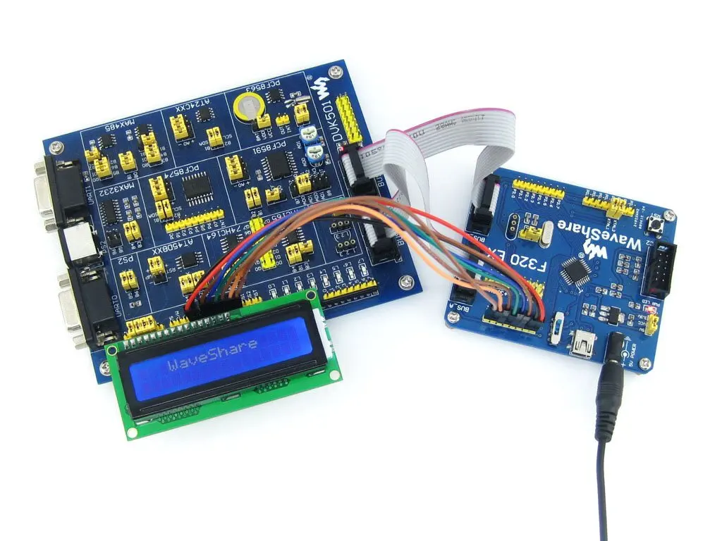 C8051F Series C8051F320 8051 Evaluation Development Board Kit + DVK501 System Tools =EX-F320 Premium | Компьютеры и офис