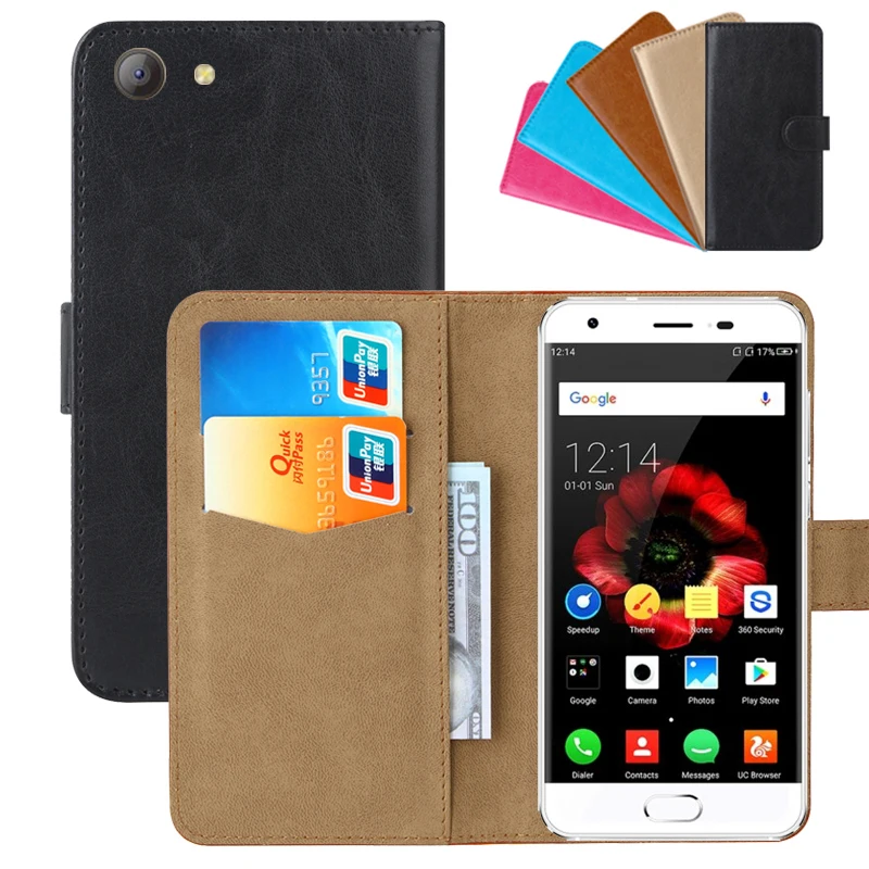 Роскошный чехол кошелек для Oukitel K4000 Plus из искусственной кожи в стиле ретро флип с