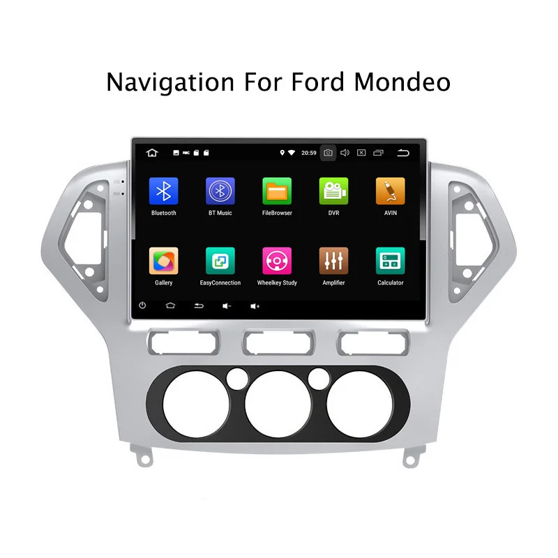 10 1 &quot4 г оперативная память 32 Встроенная Octa Core Android 8 0 автомобиль DVD gps для Ford Mondeo 2007