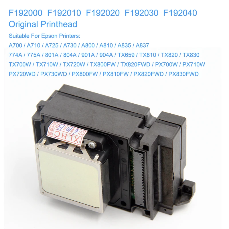 Печатающая головка F192040 DX8 DX10 TX800 УФ печатающая для Epson TX710W TX720 TX820 PX720DW PX730DW TX700W TX800FW