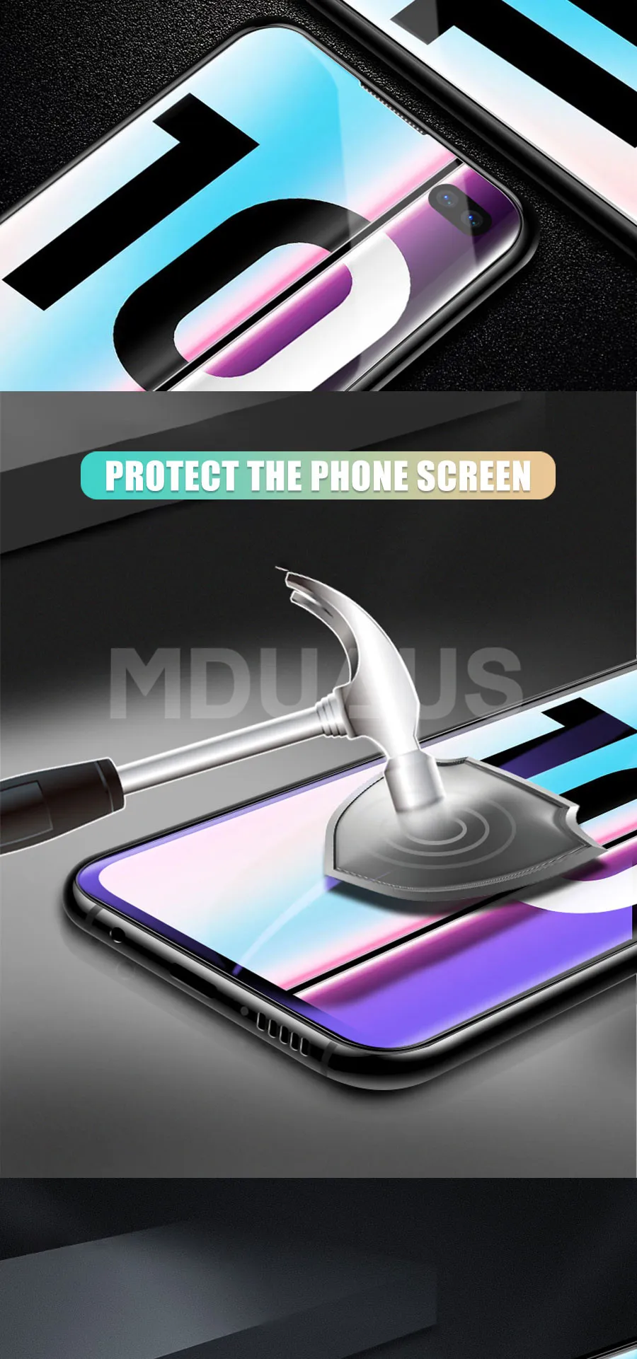 20D Защита экрана для samsung Galaxy S10 S9 S8 Plus Защита экрана для samsung S10e S7 Edge Note 8 9 мягкая пленка полное покрытие