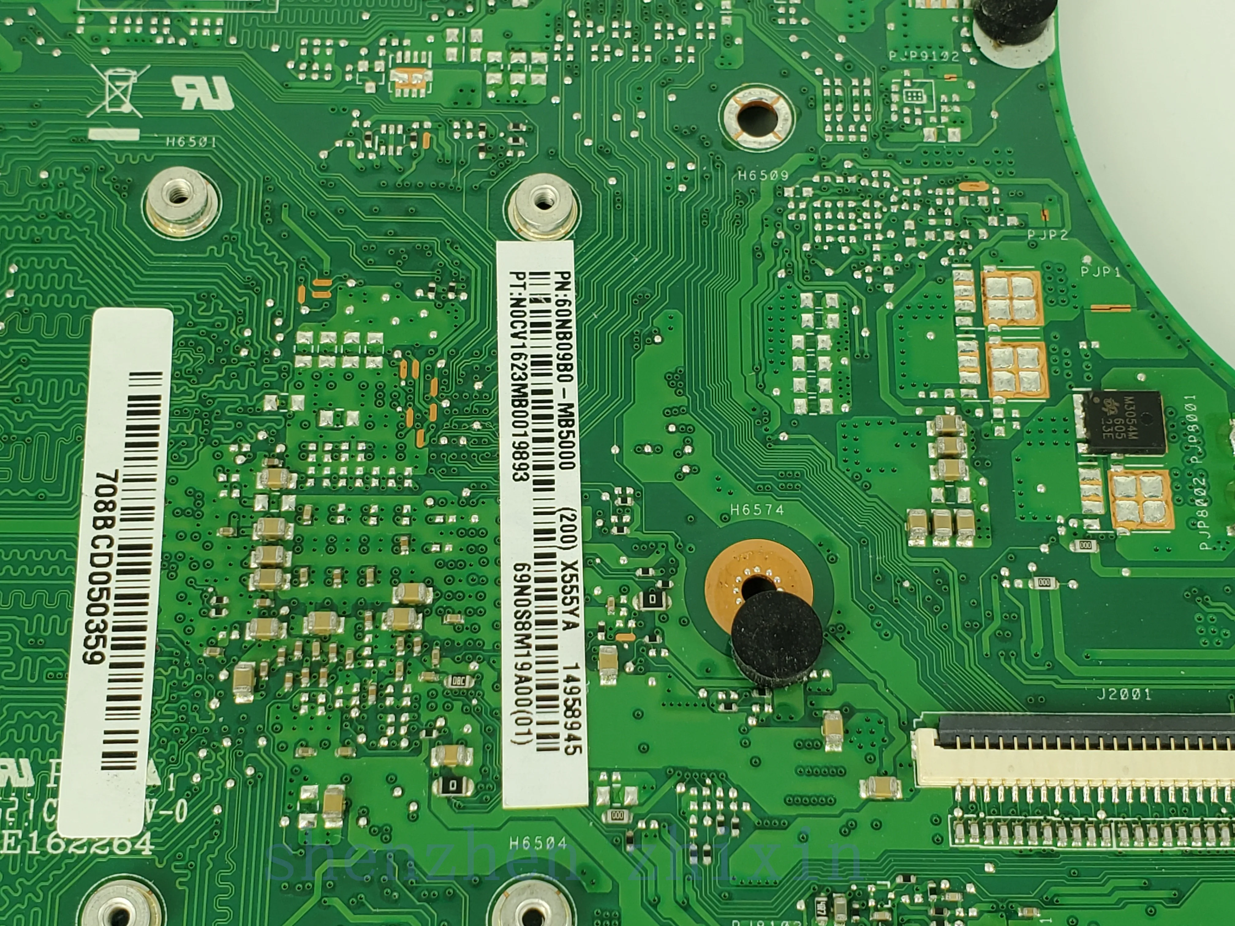 Для ASUS X555YI X555YA X555D A555DG X555QG материнская плата для ноутбука A8-7410U CPU 4 ГБ ОЗУ системная