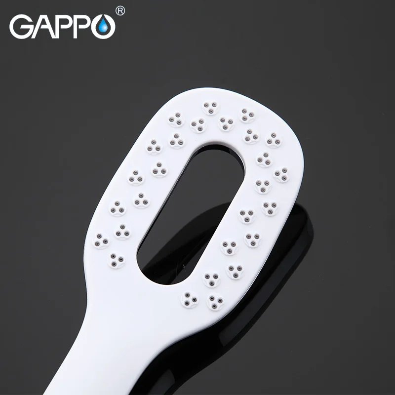 Белая душевая лейка GAPPO усилитель воды для спа душа из АБС пластика