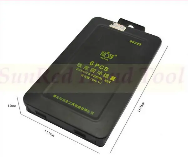 Встряхнуться Тайвань лучшее качество 6 шт. удар зубило набор инструментов из