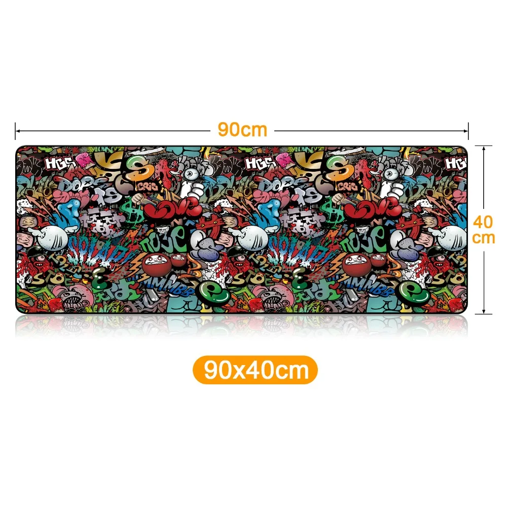 Большой игровой коврик для мыши геймерский сплошной цвет фиксирующий край клавиатура Коврик для мыши Настольный коврик для мыши