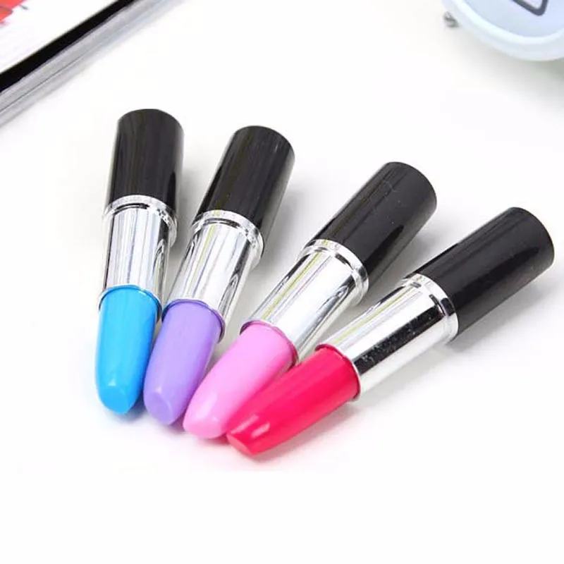 Шариковая ручка в форме помады 3 шт./лот | Канцтовары для офиса и дома