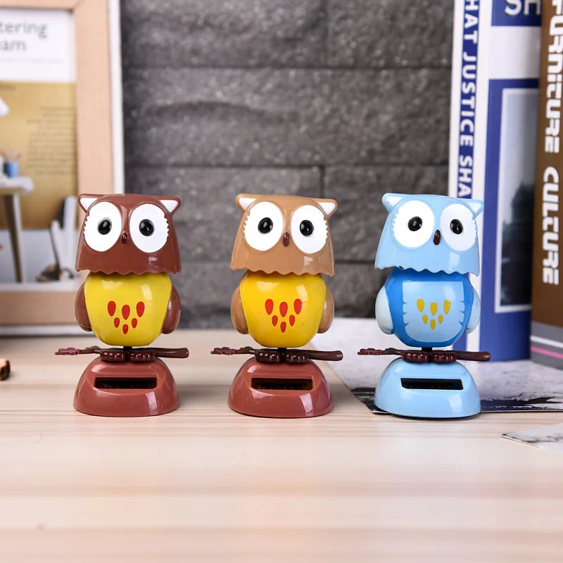 Car ornaments shaking head doll plastic cartoon lucky oil automobiles interior decoration accessories car solar dancer toy | Автомобили и