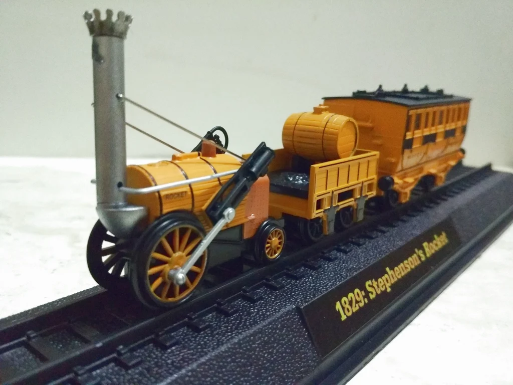 Модель поезда A MER 1:76 1829:Stephenson s Rocket из сплава бутиковые игрушки для детей детские