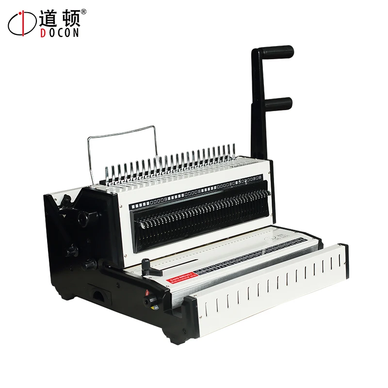 Двойная машина для обвязки электрическая книг проволоки книг|wire binding machine|books