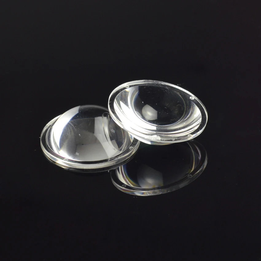 Прозрачный 33 мм полукруг плоско выпуклая светодиодный линзы оптические Класс из