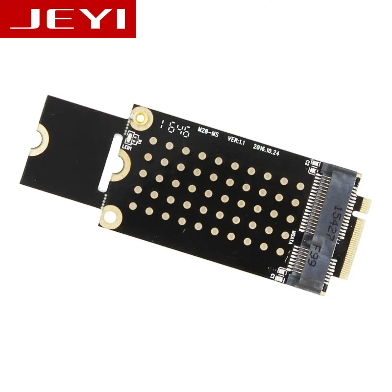 JEYI МТ mSATA к NGFF мини SATA передачи m.2 NGFF 2260 2280 SATA3 m.2 Порты и разъёмы для mSATA Порты и разъёмы mSATA стать NGFF m.2 mSATA3