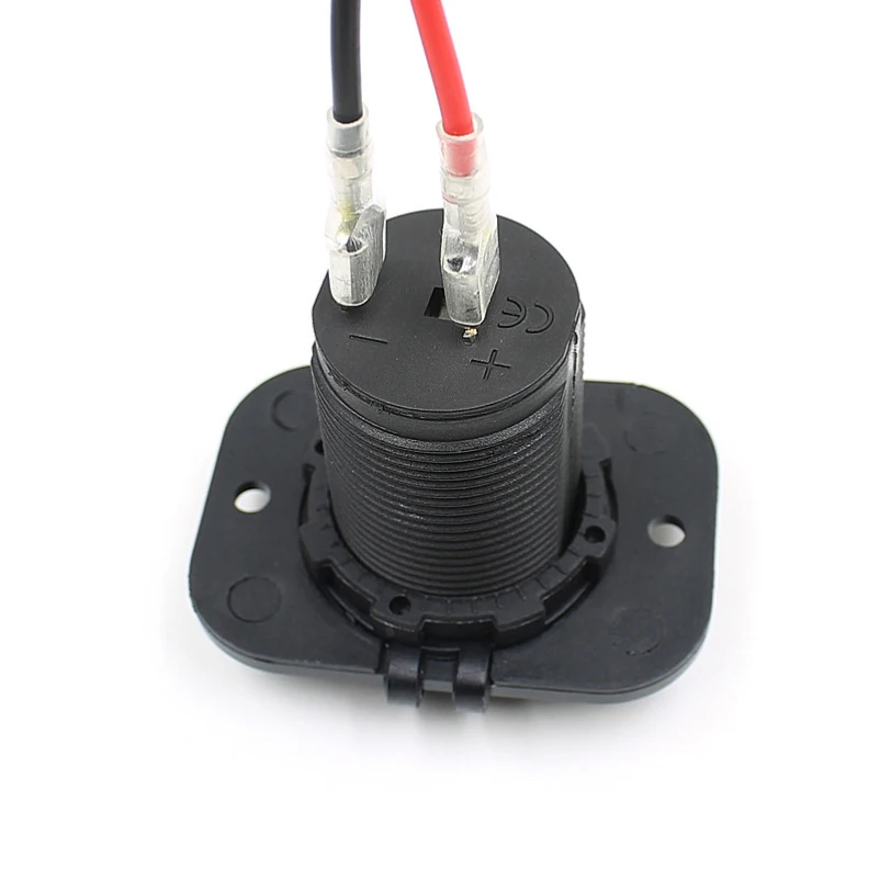 2019 12V розетка 2.1A на 2-портный Dual Порты USB Батарея Зарядное устройство зарядки
