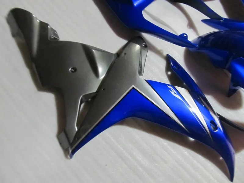 Hi-grade Motorcycle Fairing kit for YAMAHA YZFR1 02 03 YZF R1 2002 2003 YZF1000 yzfr1 ABS Blue black Fairings set+gifts YF25 | Автомобили
