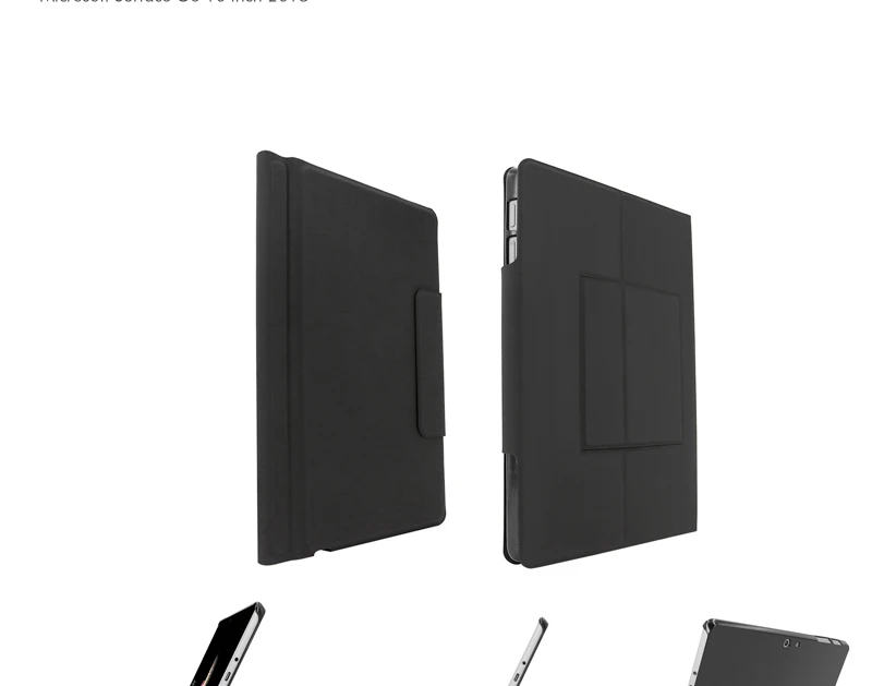 4,0 Bluetooth клавиатура кожаный чехол для microsoft Surface Go 10 дюймов выпущен, ультра-тонкий и легкий беспроводной keybord