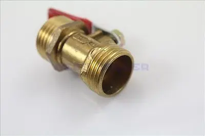 1 шт. 1/2 &quotBSP Мужской полный Порты подключения воздуха латунь резьба трубы шаровой