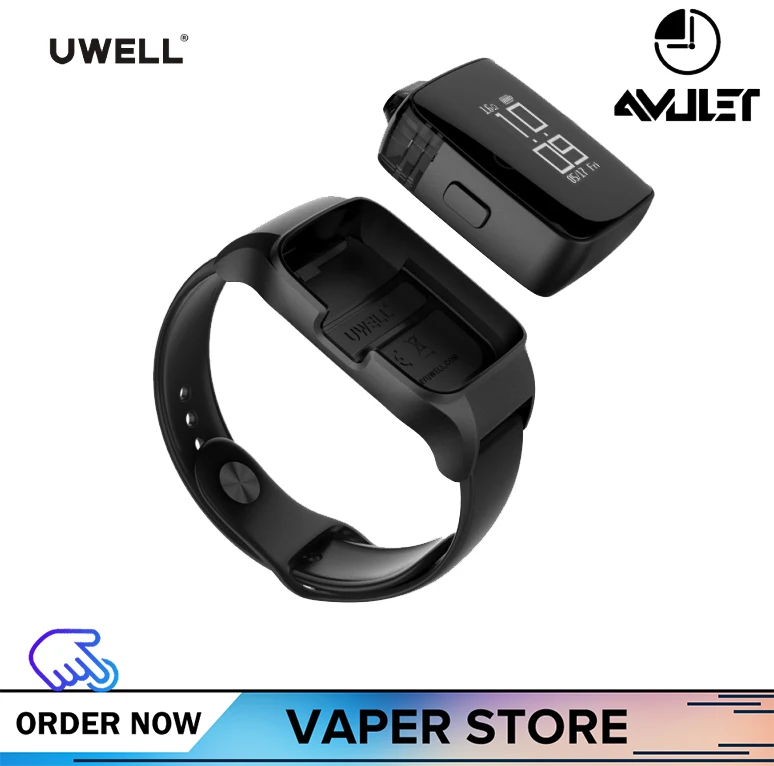 Оригинальная электронная сигарета Uwell Amulet Pod System вейп набор 2 мл 370 мА · ч 1 6 Ом|Моды