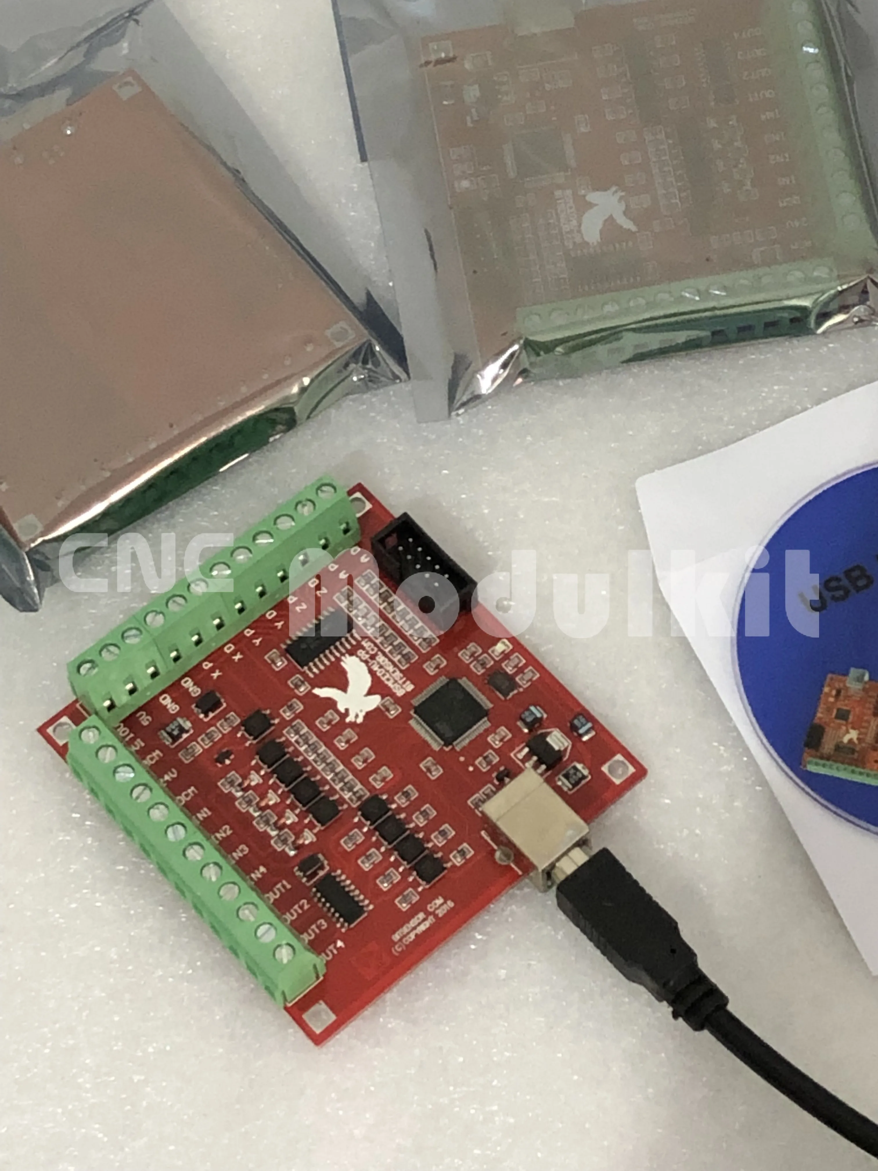 ЧПУ Mach3 USB плата для разрыва движения 4 осевой контроллер драйвера Маршрутизатор