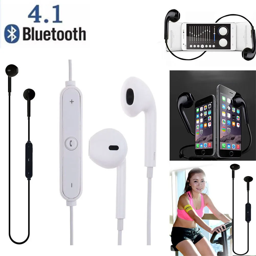 Беспроводные Bluetooth наушники с шумоподавлением Спортивная стереогарнитура