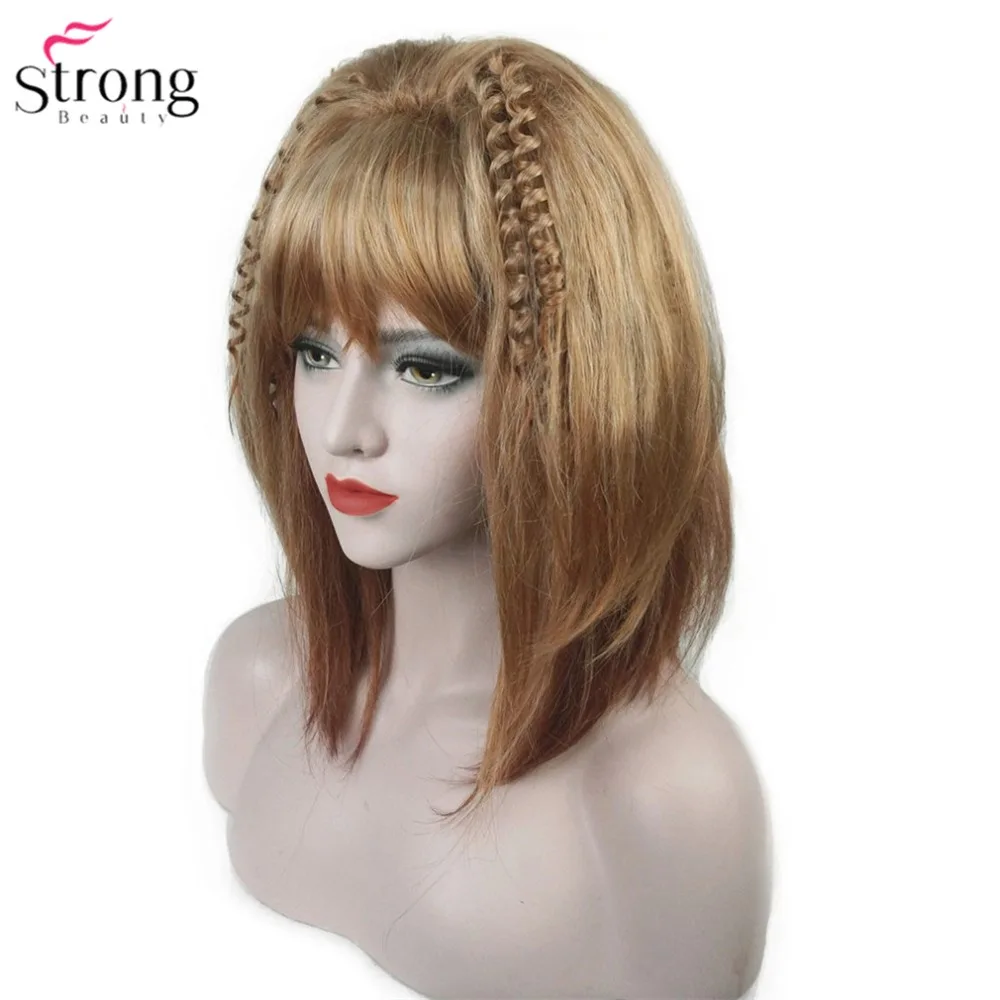 StrongBeauty Лолита Парики Косплей Алла Пугачева прическа блонд вечерние парики Хэллоуин Женские синтетические волосы