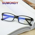 SUMONDY диоптрий от-0,5 до-6 готовые очки для близорукости, мужские и женские очки с защитой от голубого света, очки для близорукости UF19